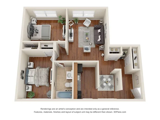 2 bedroom
