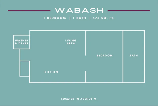 1x1 Wabash Ave M
