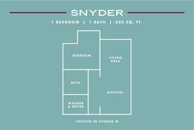 1x1 Snyder Ave M