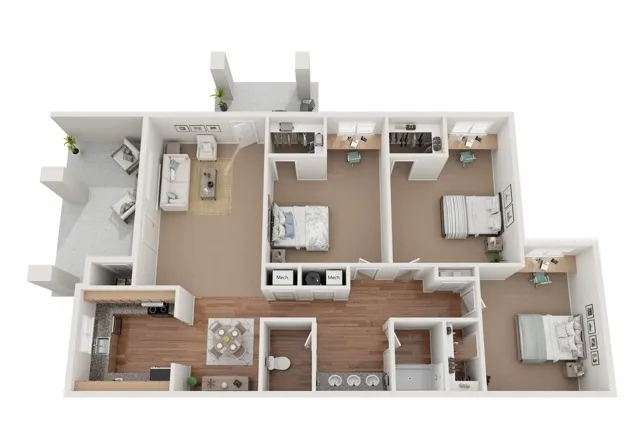 3 bedroom