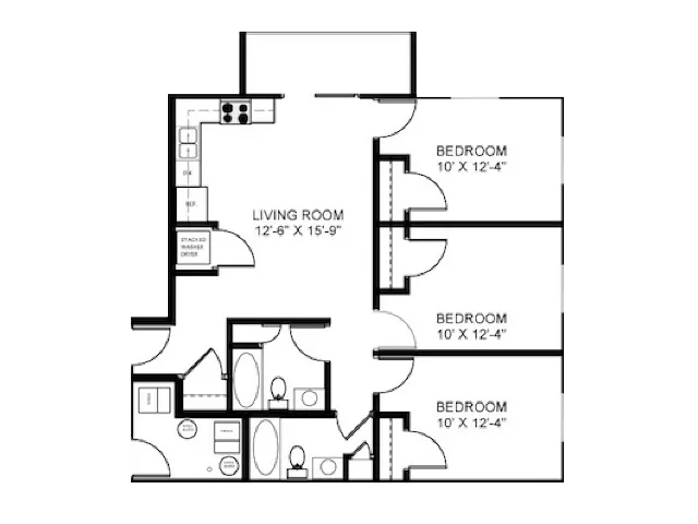 3 Bedrooms 2 Bathrooms in Preserve
