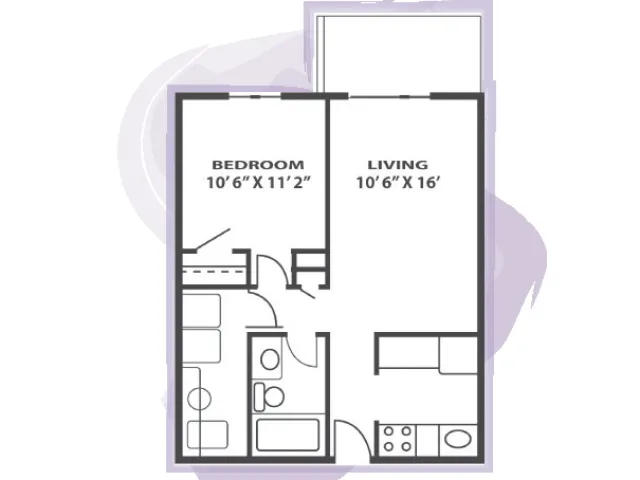 1 Bedroom 1 Bathroom in Southridge