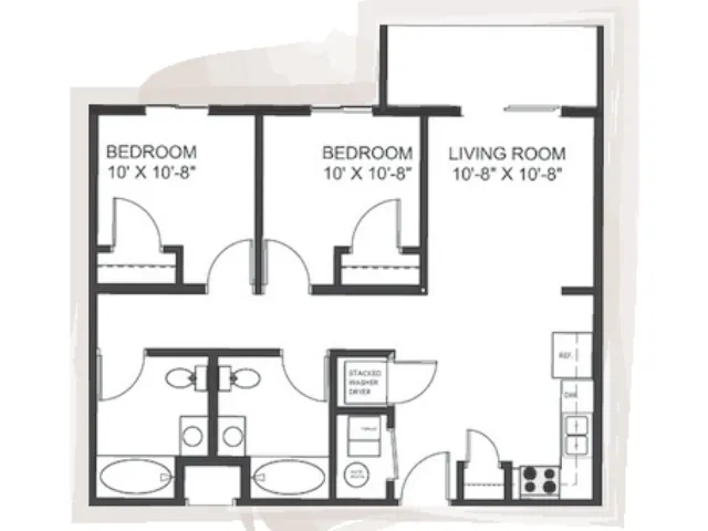 2 Bedrooms 2 Bathrooms in Preserve