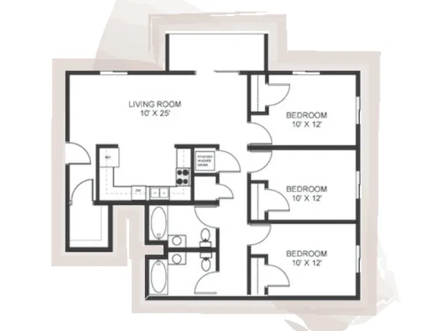 3 Bedrooms 2 Bathrooms in Preserve