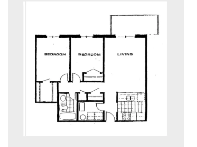 2 Bedrooms 1 Bathroom in Southridge