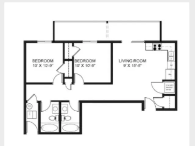 2 Bedrooms 2 Bathrooms in Preserve