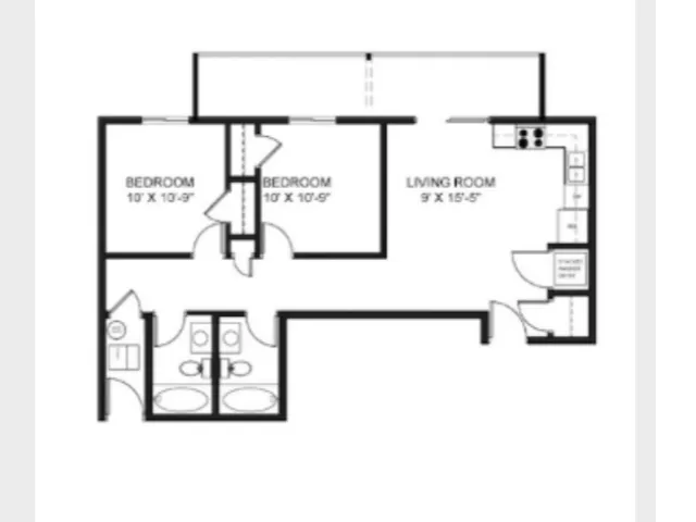 2 Bedrooms 2 Bathrooms in Preserve