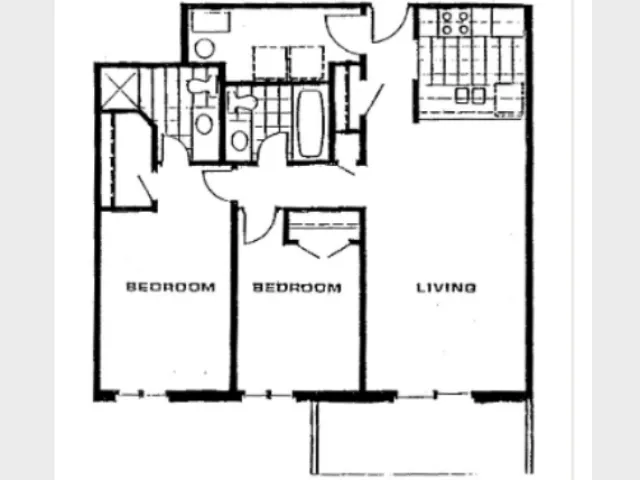 2 Bedrooms 1.75 Bathroom in Southridge