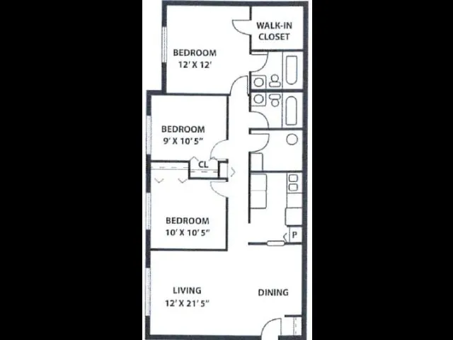 3 Bedrooms 2 Bathrooms in Briargate 2