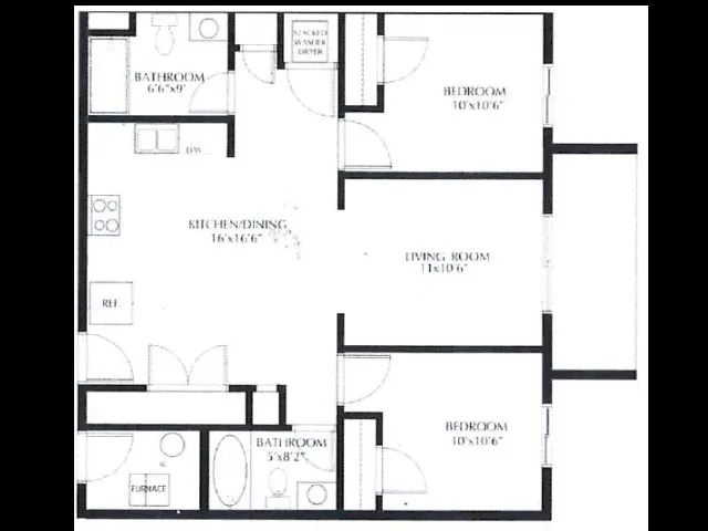 2 Bedrooms 2 Bathrooms in Cachet
