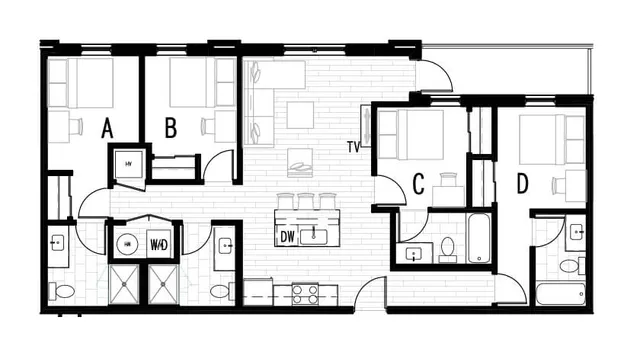 4x4 Terrace Jackson