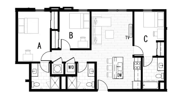 3x3 Terrace Jackson