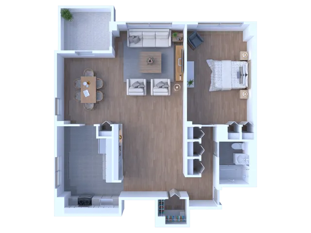 1 Bedroom 1 Bath