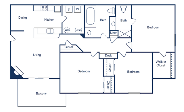 3x2 1194 sqft