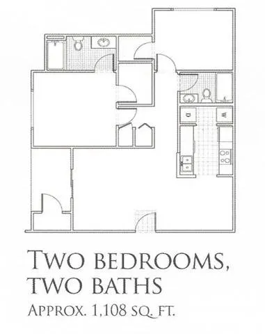 2 bedroom 2 bath