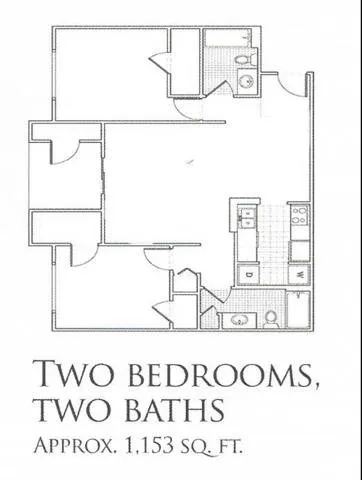 2 bed 2 bath