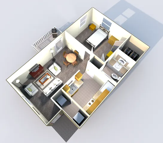 1 bedroom