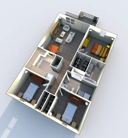 3 bedroom