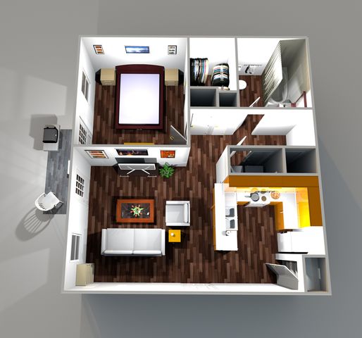 1 bedroom