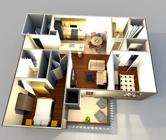 2 bedroom