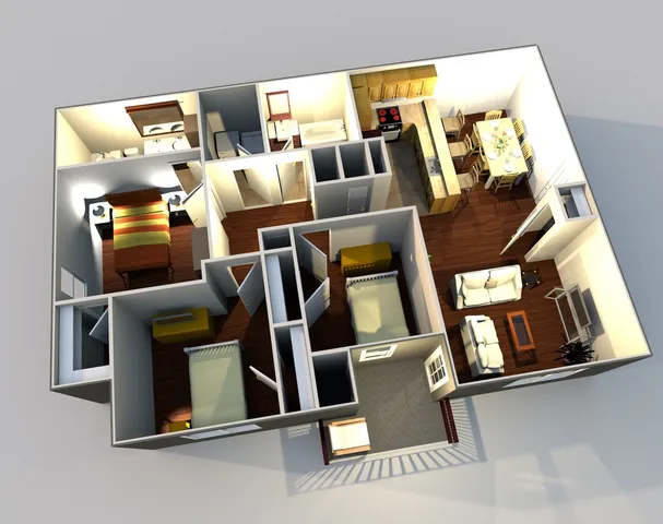 3 bedroom