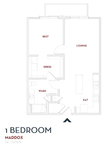 1 bedroom