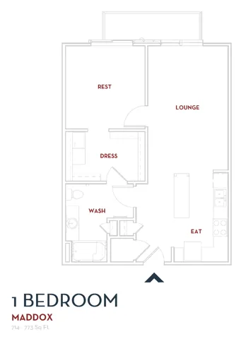 1 bedroom