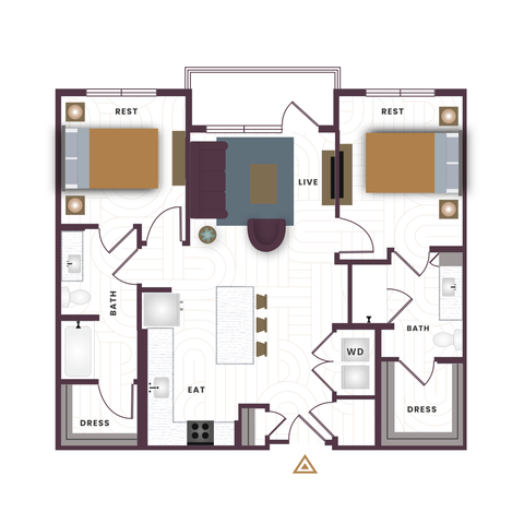 2 Bedroom B1