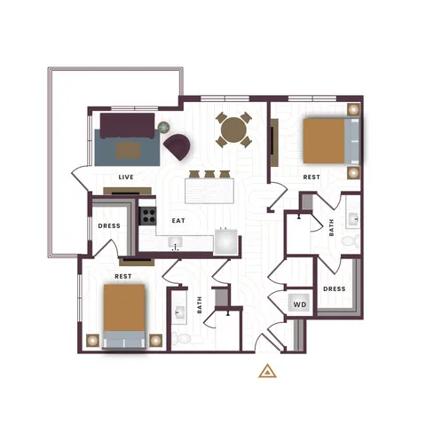 2 Bedroom B2