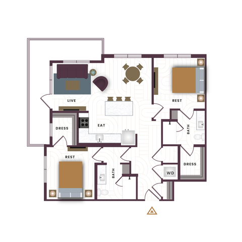 2 Bedroom B2