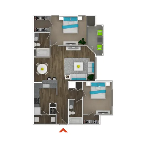 2 Bedroom B