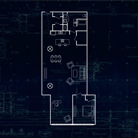 1 Bedroom + Study (The Switchboard)
