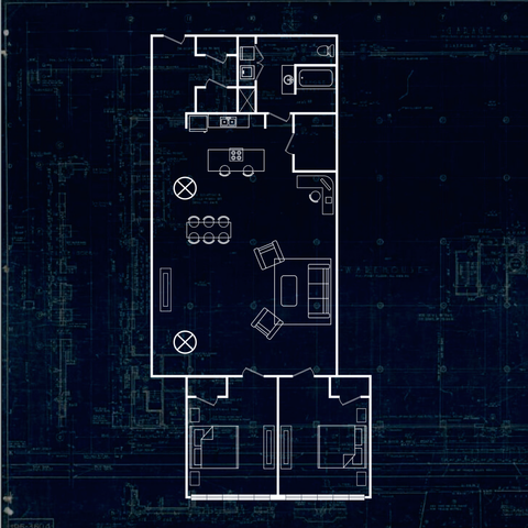 2 Bedroom L (The Vox II)