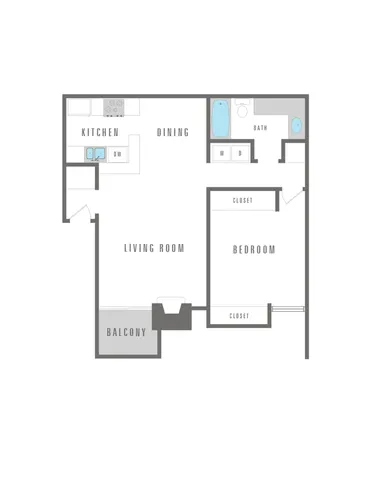 One bedroom