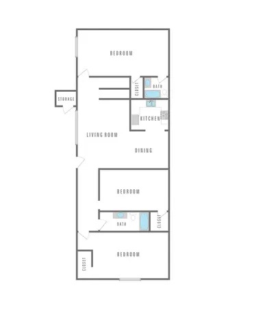 3 Bed 3 Bath