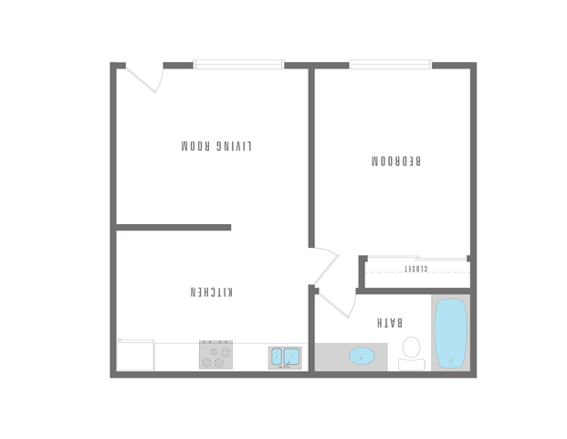 1 Bed 1 Bath