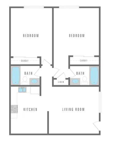 2 Bedroom 2 Bath