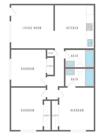 3 Bedroom 2 Bath