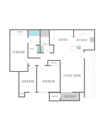 3 Bedroom 2 Bath
