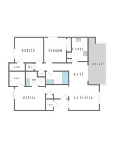 3 Bedroom 2 Bath