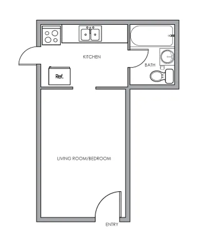 Studio Floor Plan