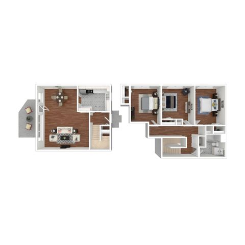 3 Bedroom, 1 Bath