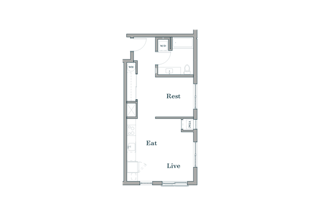 Studio A2 Floorplan