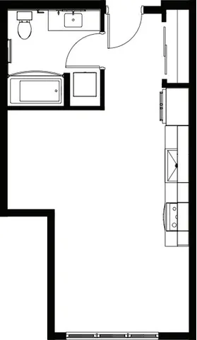 Studio 3 Floor Plan