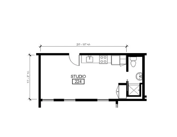 Studio 9 Floor Plan