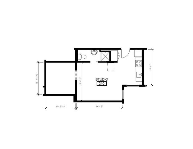 Studio 12 Floor Plan