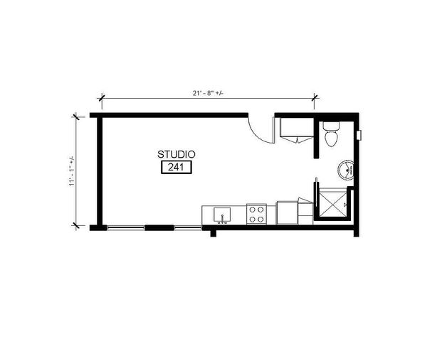 Studio 13 Floor Plan