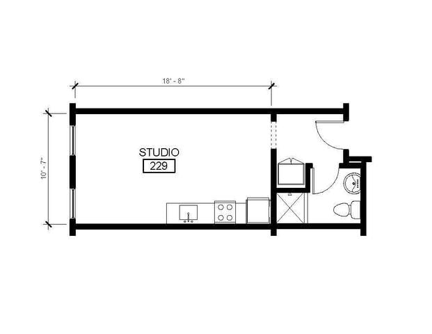 Studio 10 Floor Plan