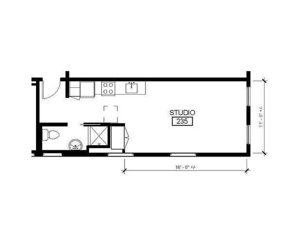 Studio 14 Floor Plan