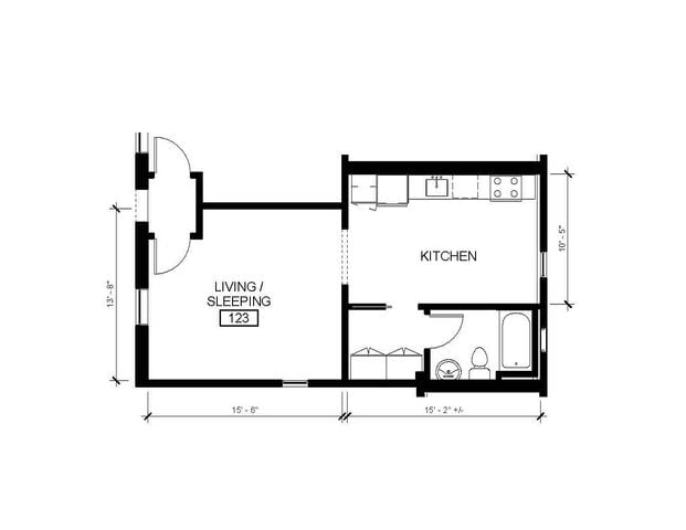 Studio 17 Floor Plan